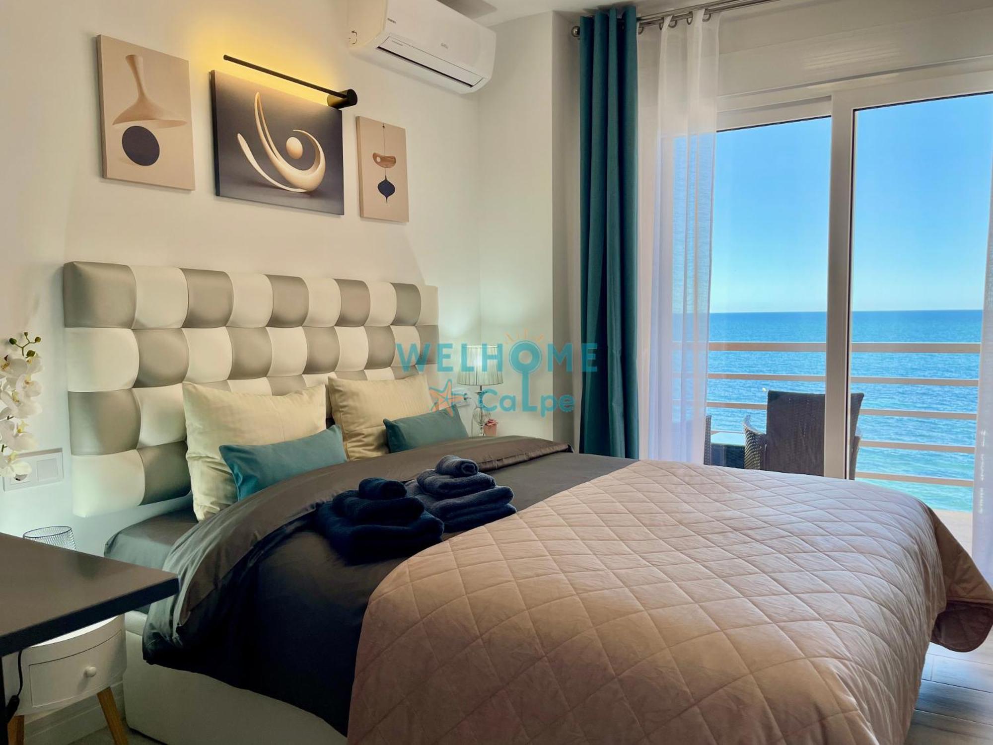 Acuarela Estudio, 1ª Linea, Vista Al Mar, Piscina Calpe Ngoại thất bức ảnh