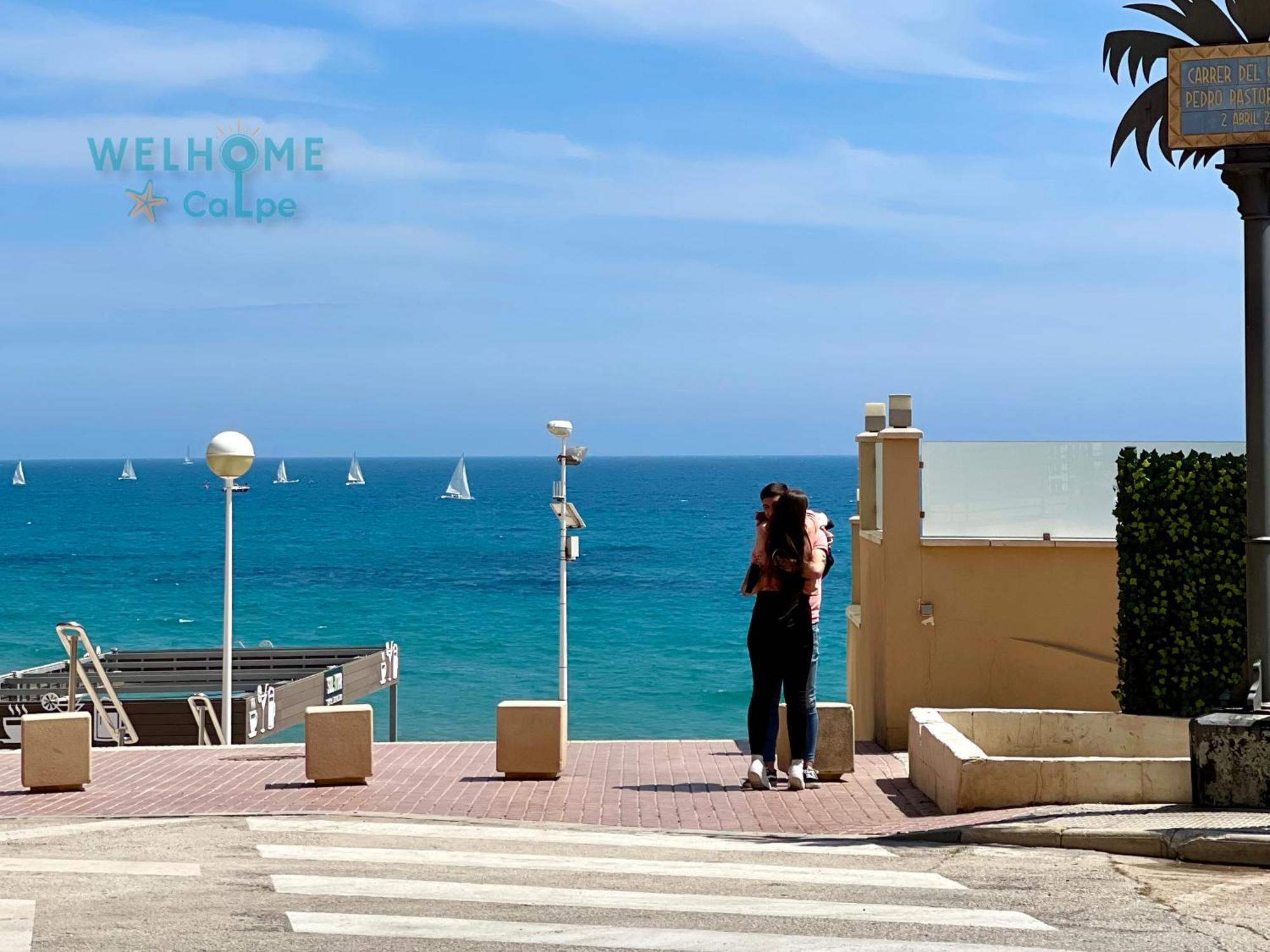 Acuarela Estudio, 1ª Linea, Vista Al Mar, Piscina Calpe Ngoại thất bức ảnh
