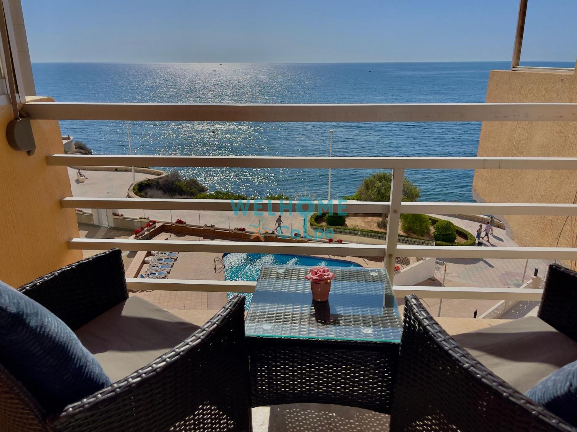 Acuarela Estudio, 1ª Linea, Vista Al Mar, Piscina Calpe Ngoại thất bức ảnh